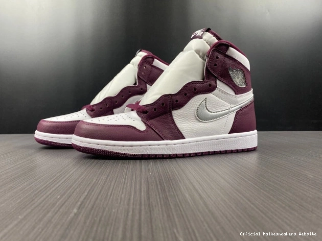 Official Maikesneakers 555088-611 Bordeaux OG 1 Jordan High Air 0817
